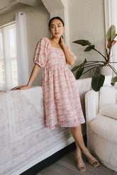 Hannah Floral Midi Dress - FINAL SALE