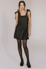 Adelle Satin Mini Dress - FINAL SALE