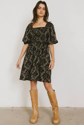 Bellamy Mini Dress in Black - FINAL SALE