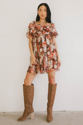 Jackee Floral Mini Dress - FINAL SALE