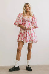 Eleanor Smocked Mini Dress - FINAL SALE