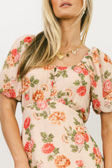 Patricia Floral Midi Dress - FINAL SALE