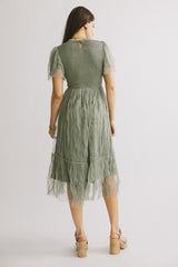 Charlie Lace Midi Dress - FINAL SALE