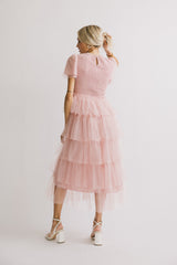 Marcella Ruffle Midi Dress - FINAL SALE