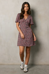 Anne Floral Mini Dress - FINAL SALE