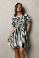 Shailee Smocked Mini Dress - FINAL SALE