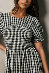Shailee Smocked Mini Dress - FINAL SALE