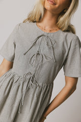 Narla Striped Maxi Dress in Navy - FINAL SALE