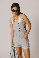 Syd Striped Overalls - FINAL SALE