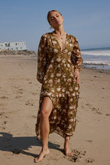 Auna Floral Maxi Dress - FINAL SALE
