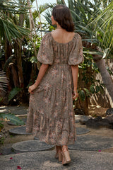 Maribel Dress in Olive