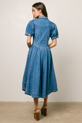 Mylie Denim Maxi Dress