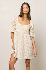 Ella Floral Mini Dress - FINAL SALE