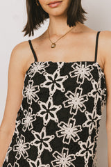 Cory Embroidered Mini Dress - FINAL SALE