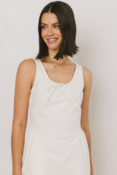 Maya Maxi Dress in Cream