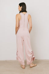 Tristan Knit Jumpsuit in Pink - FINAL SALE