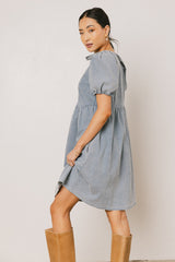 Archer Denim Mini Dress