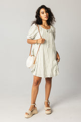 Jenny Striped Babydoll Dress