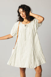 Jenny Striped Babydoll Dress