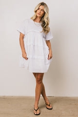 Sienna Ruffle Mini Dress