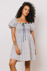 Arlet Smocked Mini Dress
