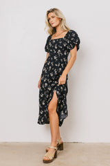 Aubree Floral Midi Dress