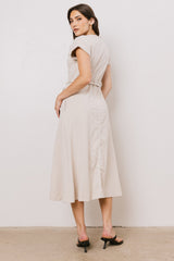 Saxton Maxi Dress in Bone