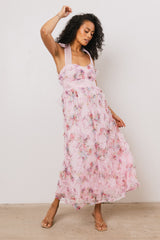 Brynn Ruffle Midi Dress