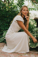 Karla Polka Dot Maxi Dress