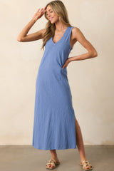 Z Supply Sky Blue Palisades Midi Dress