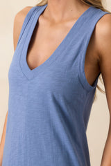 Z Supply Sky Blue Palisades Midi Dress