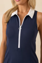 Z Supply Navy On The Move Active Dress