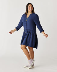 Blair Dress: Navy