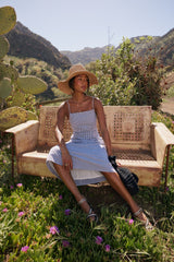 Trevor Gingham Midi Dress