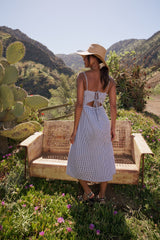 Trevor Gingham Midi Dress