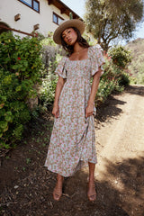 Yuna Floral Maxi Dress