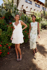 Rosie Ruffle Mini Dress