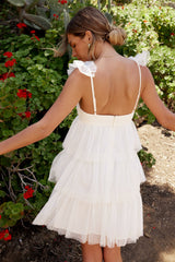 Rosie Ruffle Mini Dress