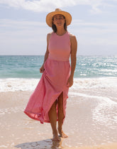 Lark Linen Dress: Chateau Chambray