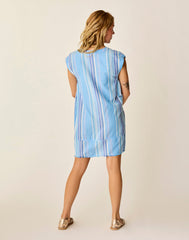 Zuma Stitched Coverup: Sky Blue Texture