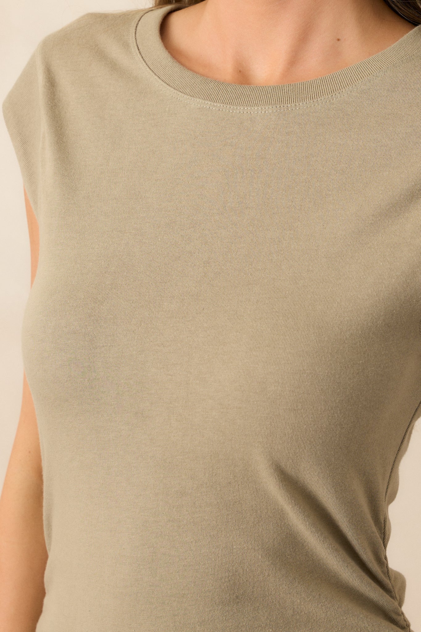 Z Supply Dusty Palm Green Camino Mini Dress