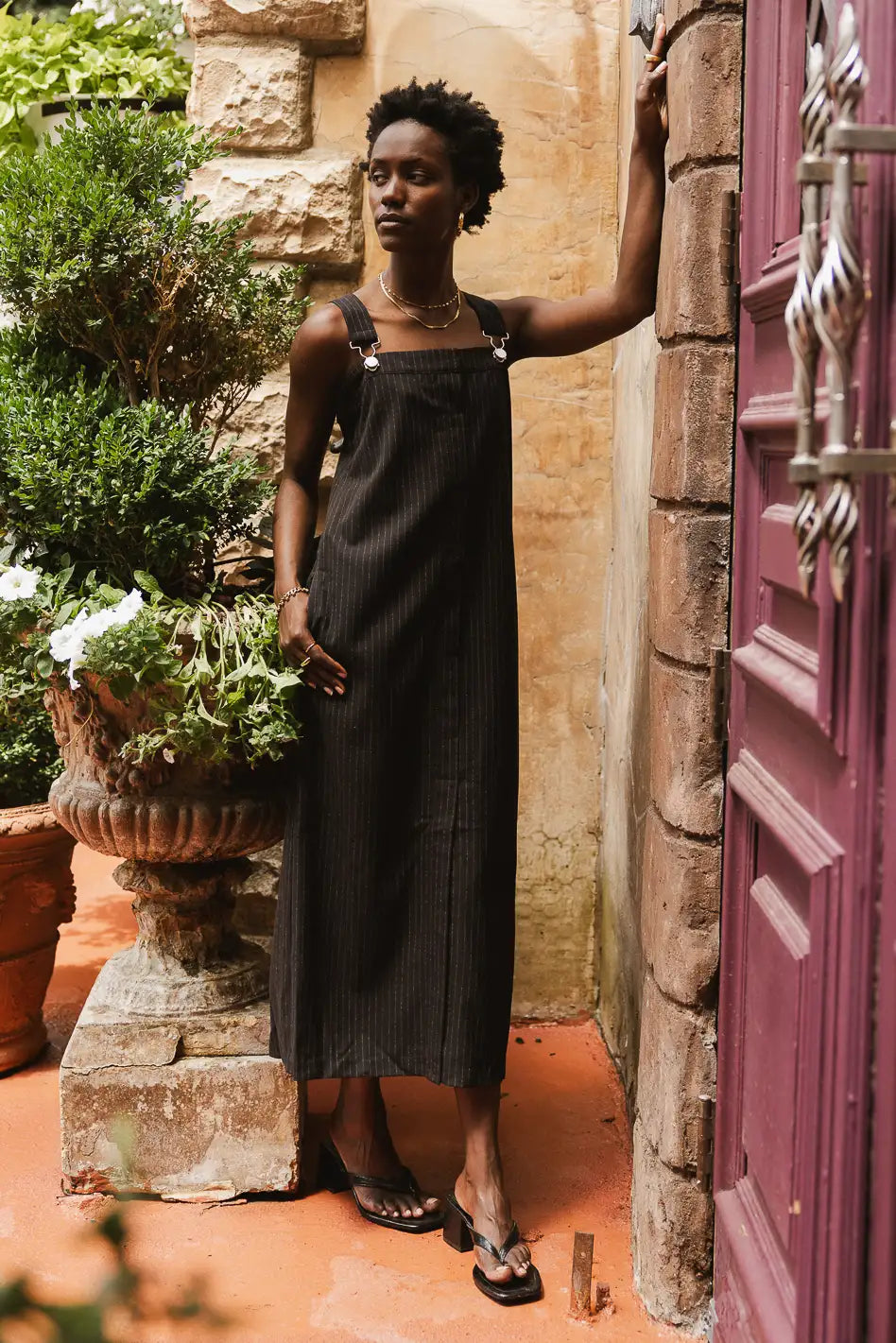 Saanvi Overall Dress - FINAL SALE