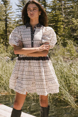 Constance Printed Mini Dress - FINAL SALE