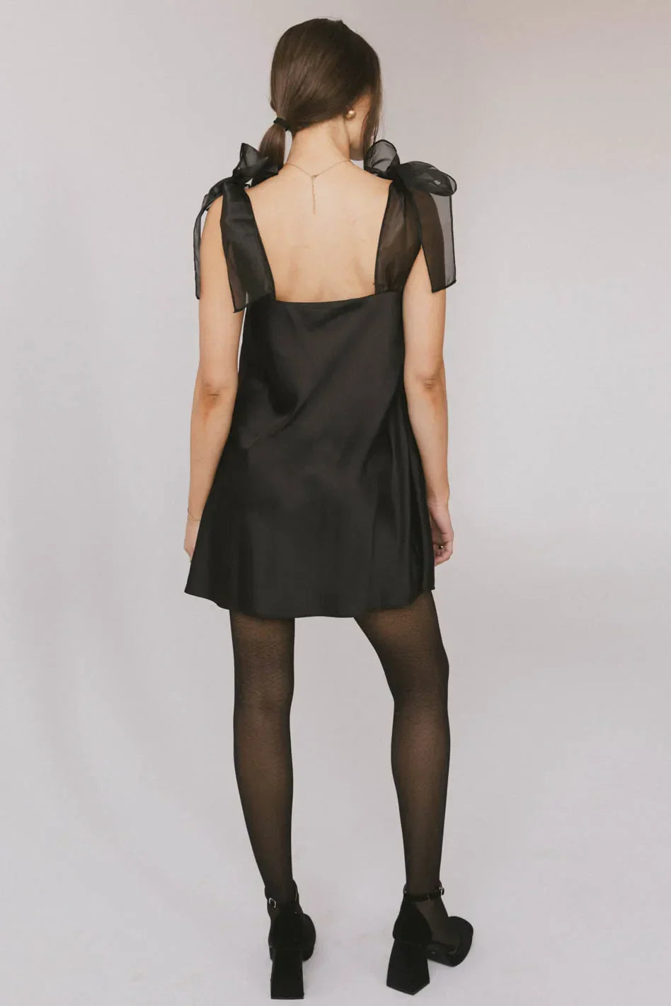 Adelle Satin Mini Dress - FINAL SALE