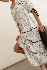 Hunter Smocked Polka Dot Dress - FINAL SALE