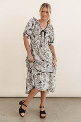 Petra Floral Midi Dress