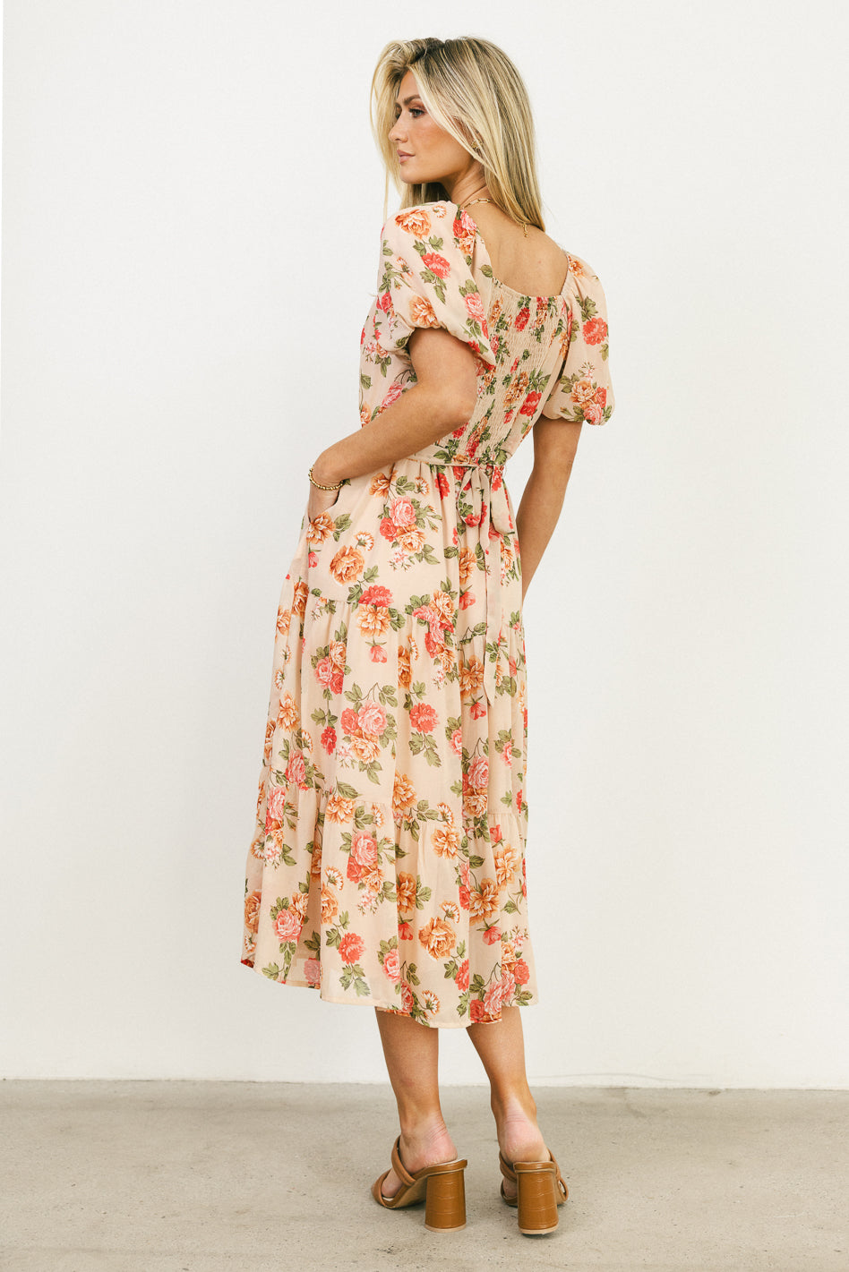 Patricia Floral Midi Dress - FINAL SALE