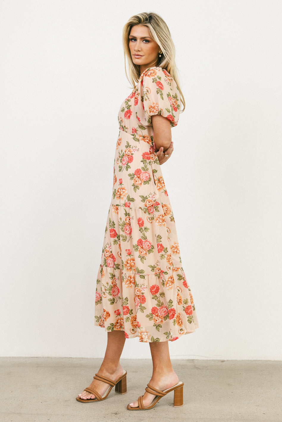 Patricia Floral Midi Dress - FINAL SALE