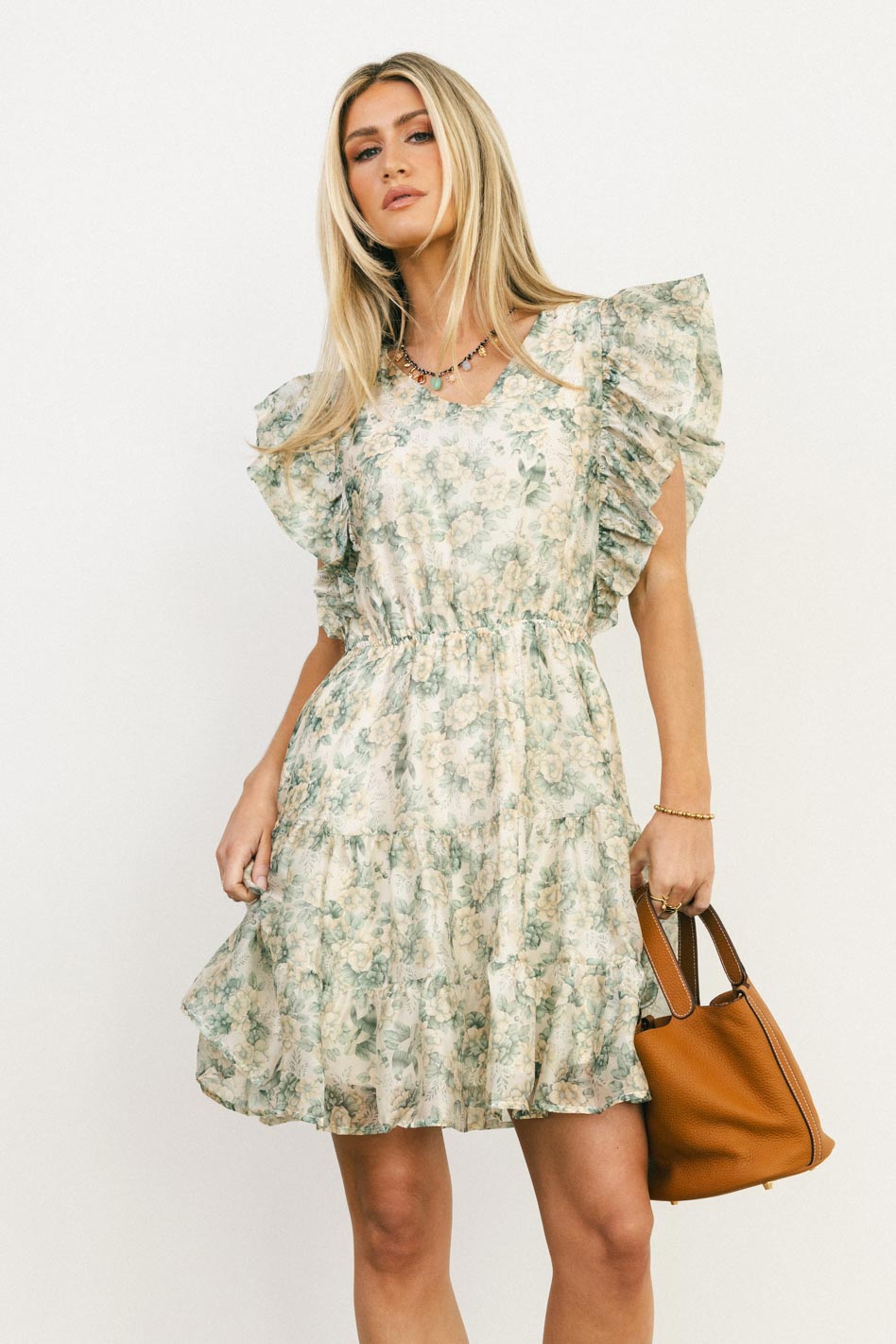 Katrina Ruffled Mini Dress - FINAL SALE