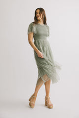 Charlie Lace Midi Dress - FINAL SALE